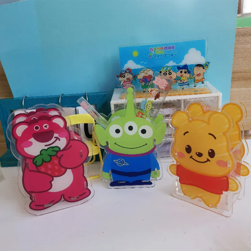 Disney Pen Holders Kawaii Lotso Alien Pooh Bear Acrylic Pen Container Students Desktop Pen Bucket Office Stationery Storage Boxs
Disney Pen Holders Kawaii Lotso Alien Pooh Bear Acrylic Pen Container Students Desktop Pen Bucket Office Stationery Storage Boxs