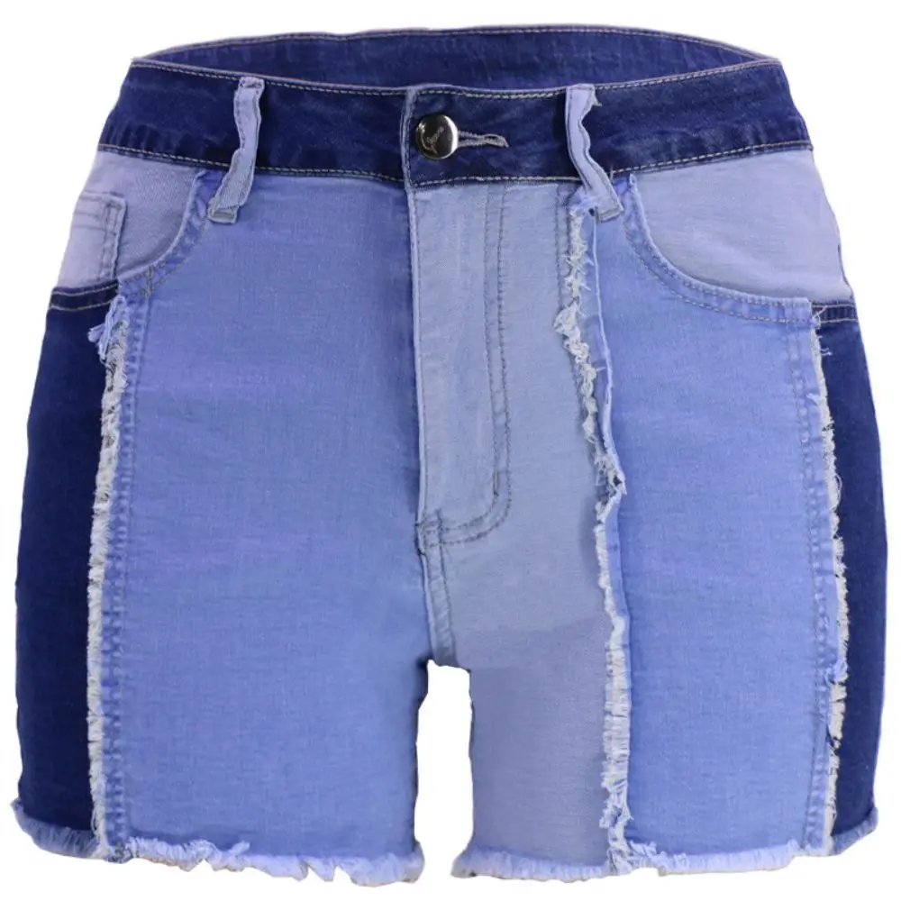 Summer Best-Selling Women's Patchwork Slim Fit Denim Jeans Wholesale Trendy Casual High Waist Blue Jeans шорты джинсовые
Summer Best-Selling Women's Patchwork Slim Fit Denim Jeans Wholesale Trendy Casual High Waist Blue Jeans шорты джинсовые