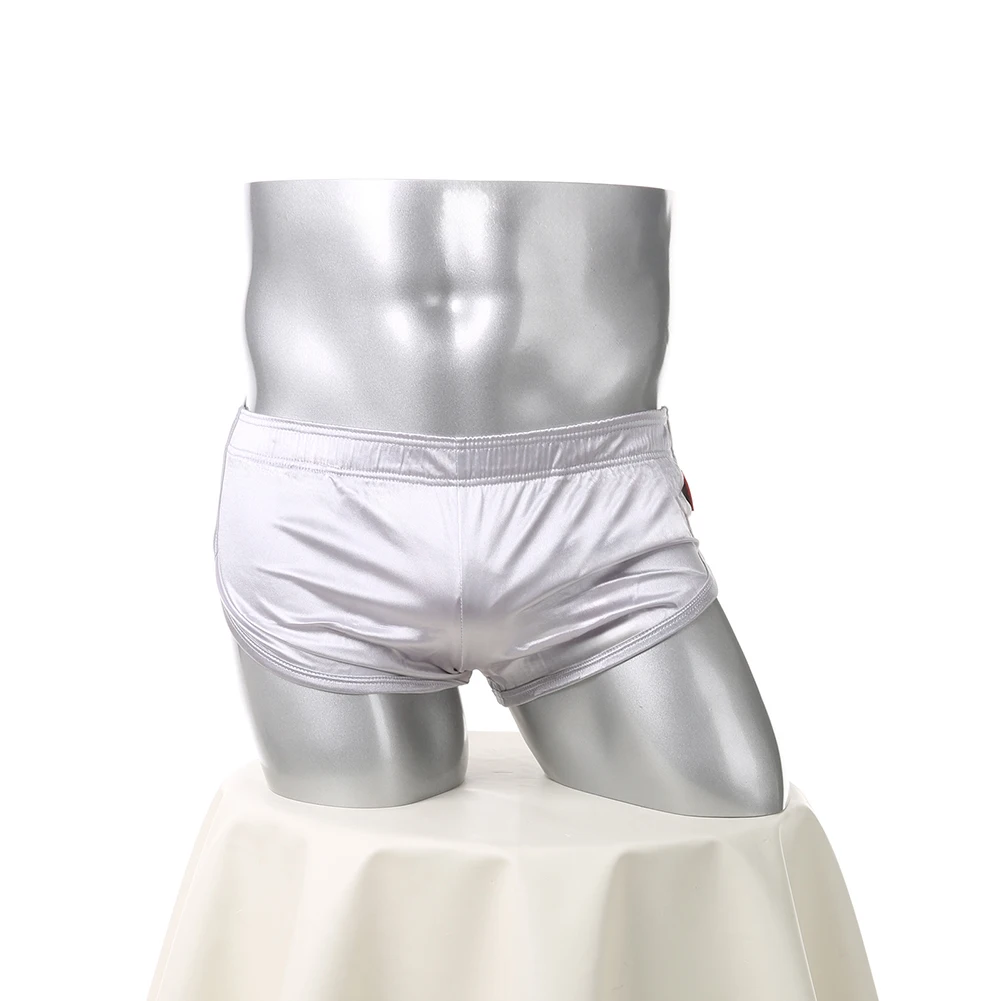 Mens Pajamas Boxer Shorts Silk Underwear For Man Trunks Sleep Bottoms Homewear Lingerie Shorts Calcinha Men's Underpants Fashion
Mens Pajamas Boxer Shorts Silk Underwear For Man Trunks Sleep Bottoms Homewear Lingerie Shorts Calcinha Men's Underpants Fashion