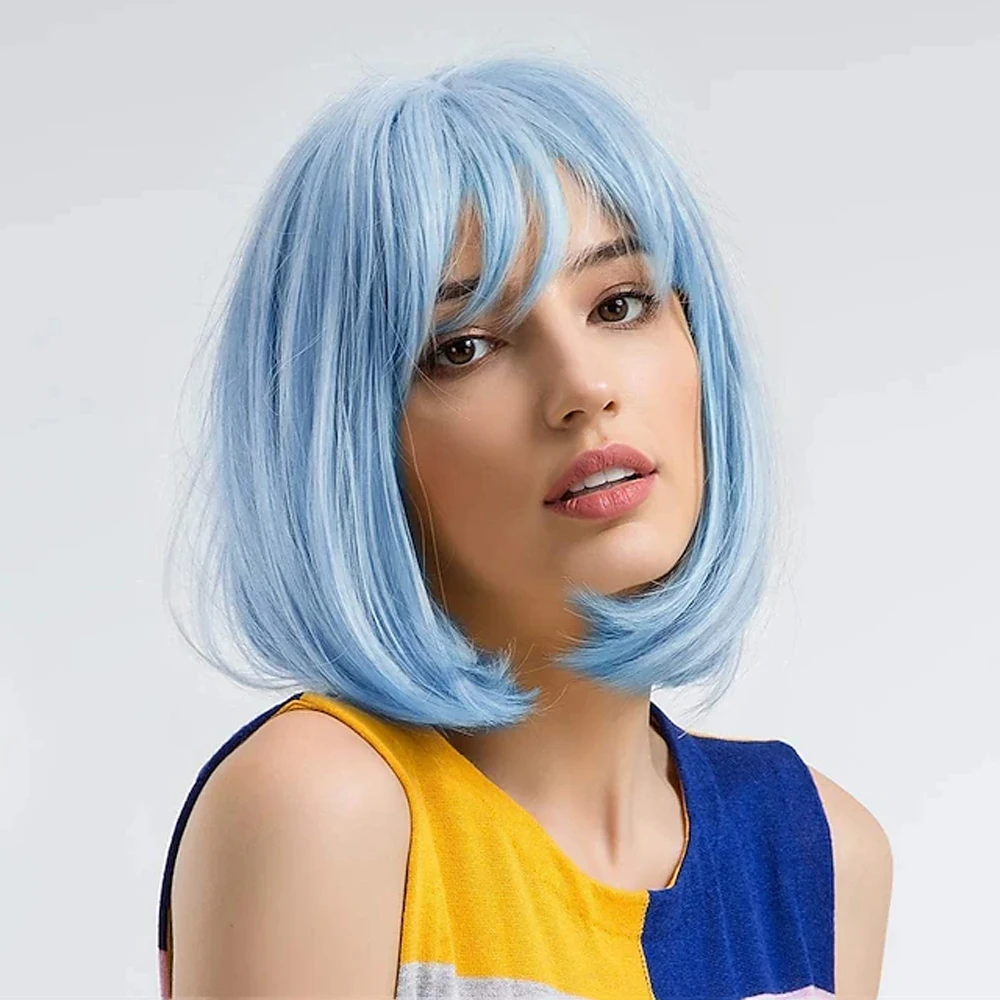 HAIRJOY Synthetic Hair Wig Bobo Wig Fashion Short Blonde Wig Carnival Wig for Women
HAIRJOY Synthetic Hair Wig Bobo Wig Fashion Short Blonde Wig Carnival Wig for Women