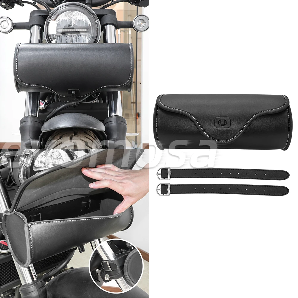 Motorcycle Handlebar Bag Saddlebags Fork Bag Roll Durable Storage Tool Pouch with Straps for Yamaha V Star 650 1100 Royal Star
Motorcycle Handlebar Bag Saddlebags Fork Bag Roll Durable Storage Tool Pouch with Straps for Yamaha V Star 650 1100 Royal Star