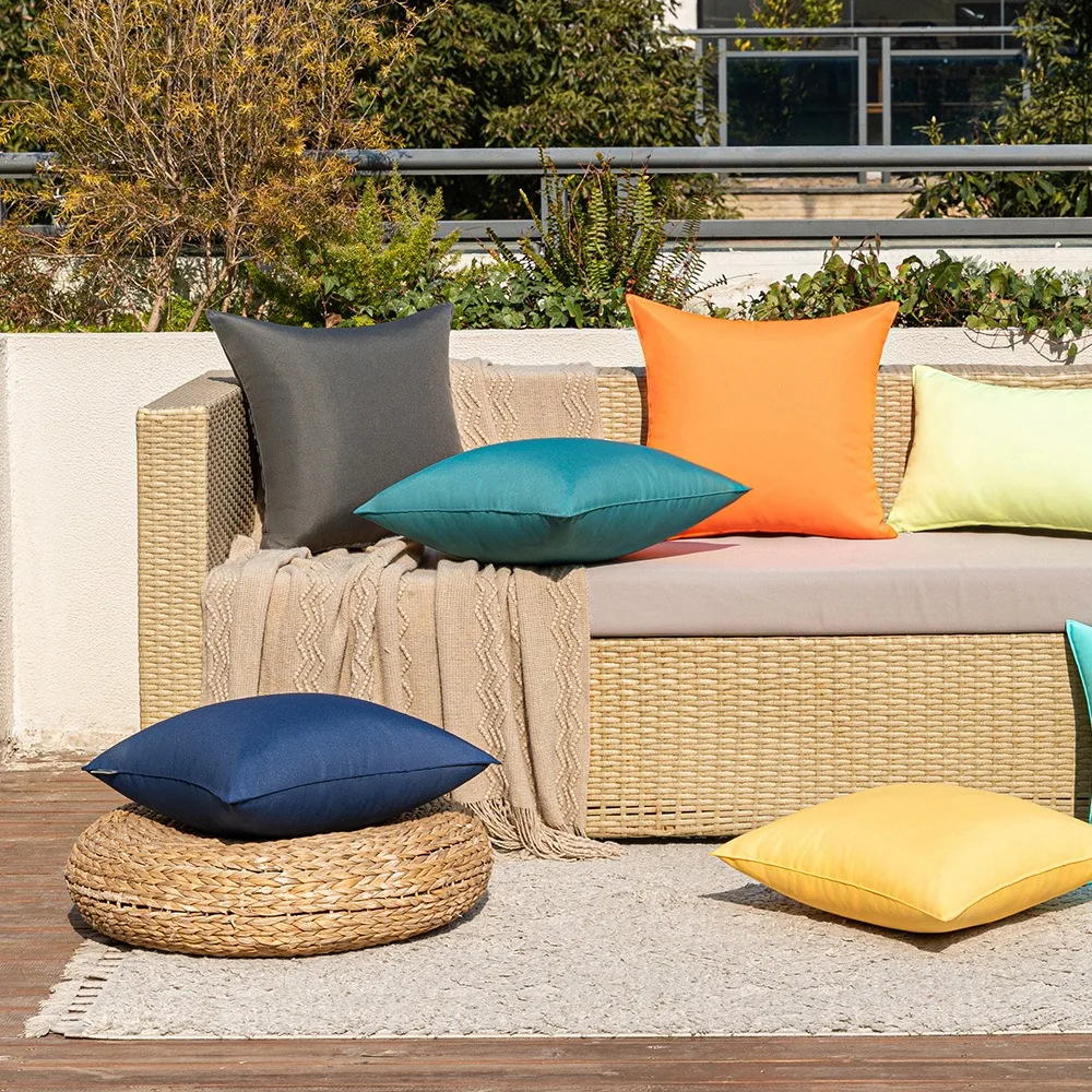 Colorful Solid Cushion Cover Peach Skin Square Pillow Case for Rattan Sofa Bench Outdoor Seat Decoration Home Textile 40x40 1PC
Colorful Solid Cushion Cover Peach Skin Square Pillow Case for Rattan Sofa Bench Outdoor Seat Decoration Home Textile 40x40 1PC