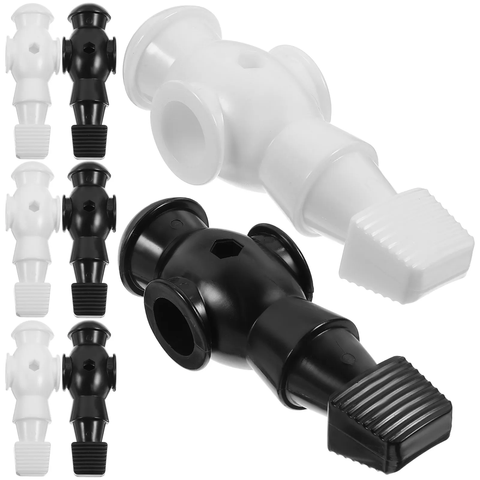 26Pcs Table Football Figures Plastic Foosball Players for Standard Rods Replacement Parts Vivid Design
26Pcs Table Football Figures Plastic Foosball Players for Standard Rods Replacement Parts Vivid Design