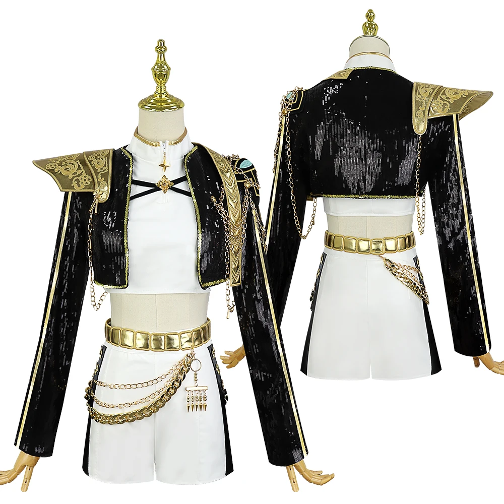 Сверкающий костюм для косплея для девочек, одежда с блестками, сверкающая одежда, женская сценическая одежда, карнавальный костюм для косплея, вечерние костюм для косплея
Сверкающий костюм для косплея для девочек, одежда с блестками, сверкающая одежда, женская сценическая одежда, карнавальный костюм для косплея, вечерние костюм для косплея