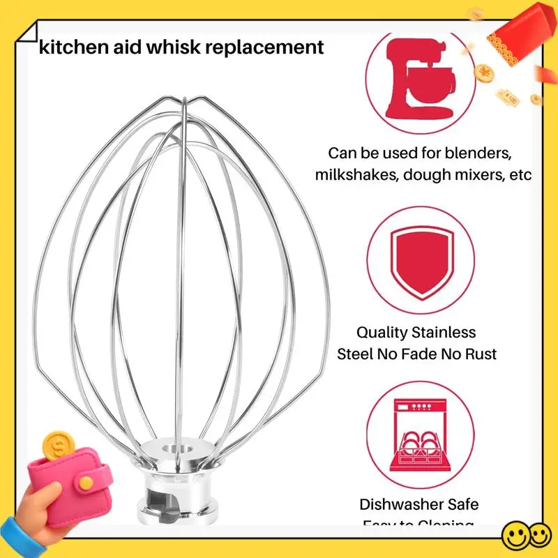 A89Q-проволочная насадка для миксера с наклонной головкой и подставкой для Kitchenaid K5AWW 5-литровая KSM50, аксессуары для мешалки для яичного крема KSM5
A89Q-проволочная насадка для миксера с наклонной головкой и подставкой для Kitchenaid K5AWW 5-литровая KSM50, аксессуары для мешалки для яичного крема KSM5