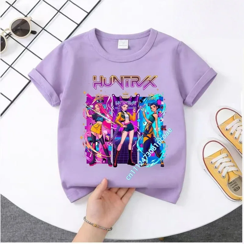 Футболка для подростков Huntrix 2026: Mira, Rumi, Zoey Kpop Devil Hunter – Подарок на День Рождения, к началу учебного года, летний топ
Футболка для подростков Huntrix 2026: Mira, Rumi, Zoey Kpop Devil Hunter – Подарок на День Рождения, к началу учебного года, летний топ