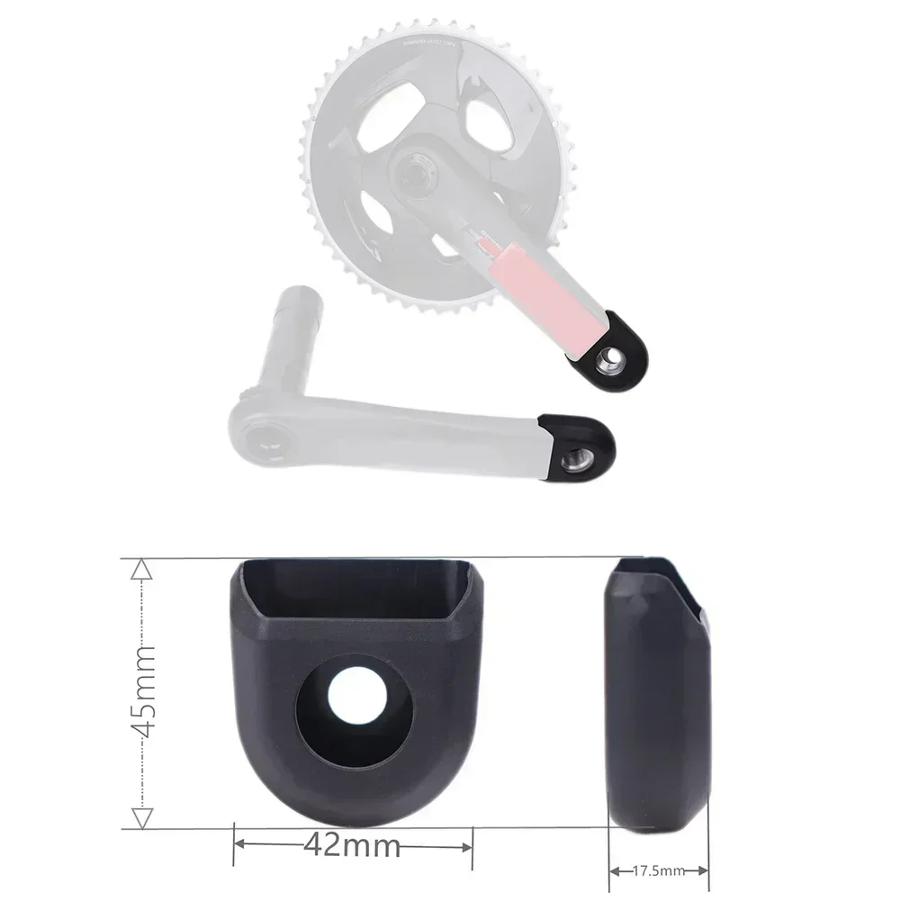 Sleeve Cover Crank Protector Replacement Scratchproof 10g 45x42mm ABS Black For RED Force For-Sram XX XO1 XX XO
Sleeve Cover Crank Protector Replacement Scratchproof 10g 45x42mm ABS Black For RED Force For-Sram XX XO1 XX XO