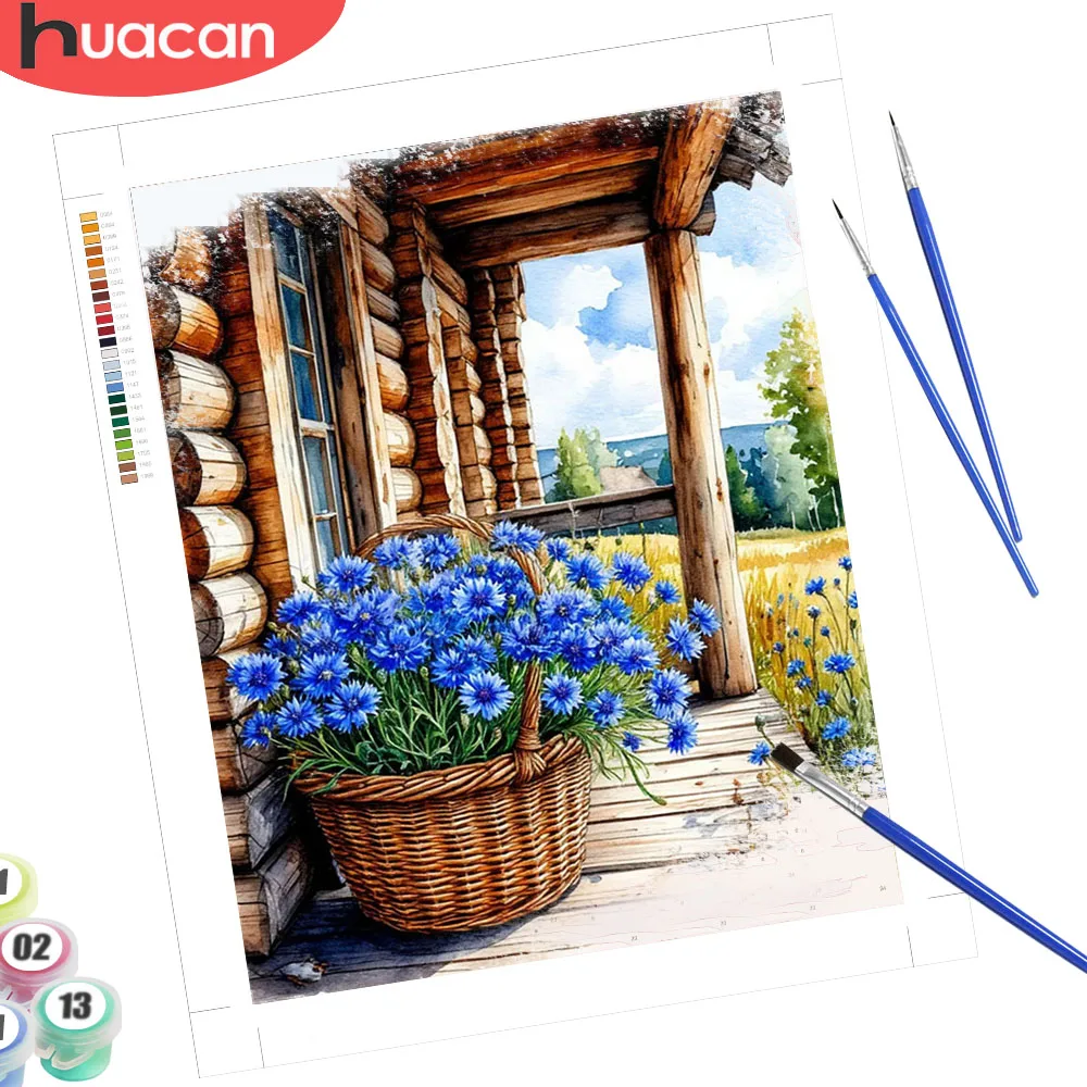 HUACAN Paint By Number Daisy Flower Handpainted Kits Gift Floral House Landscape Pictures Drawing Coloring On Canvas
HUACAN Paint By Number Daisy Flower Handpainted Kits Gift Floral House Landscape Pictures Drawing Coloring On Canvas