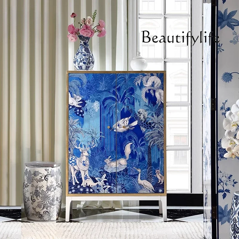 X35 Porcelain White Solid Wood French Antique Multi-purpose Cabinet, Entrance Cabinet Storage Storage Decorative Cabinet
X35 Porcelain White Solid Wood French Antique Multi-purpose Cabinet, Entrance Cabinet Storage Storage Decorative Cabinet