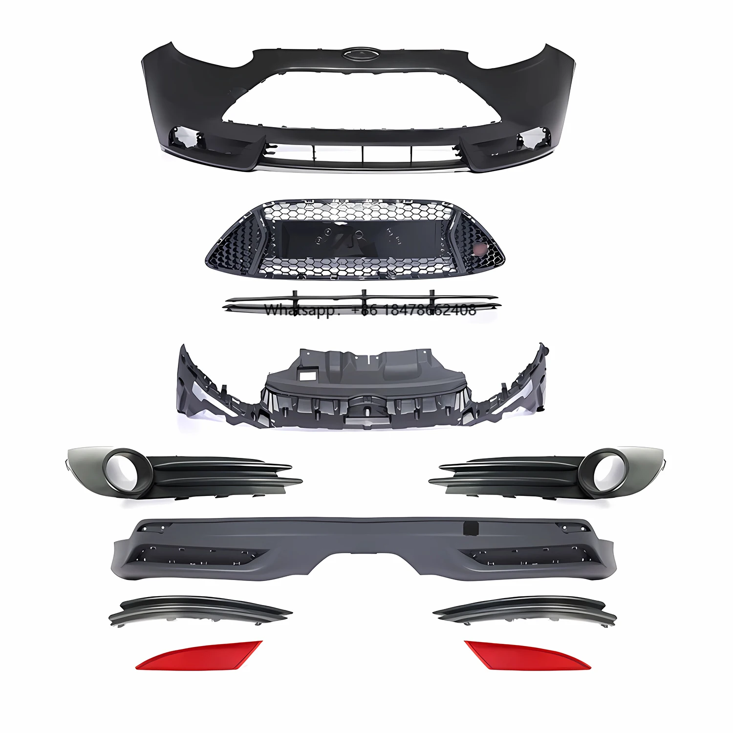High Quality Front Bumpers Assembly for Focus 2012 ST with Grille for Focus 2012-2014 Front Bumper Stable Auto Industry
High Quality Front Bumpers Assembly for Focus 2012 ST with Grille for Focus 2012-2014 Front Bumper Stable Auto Industry