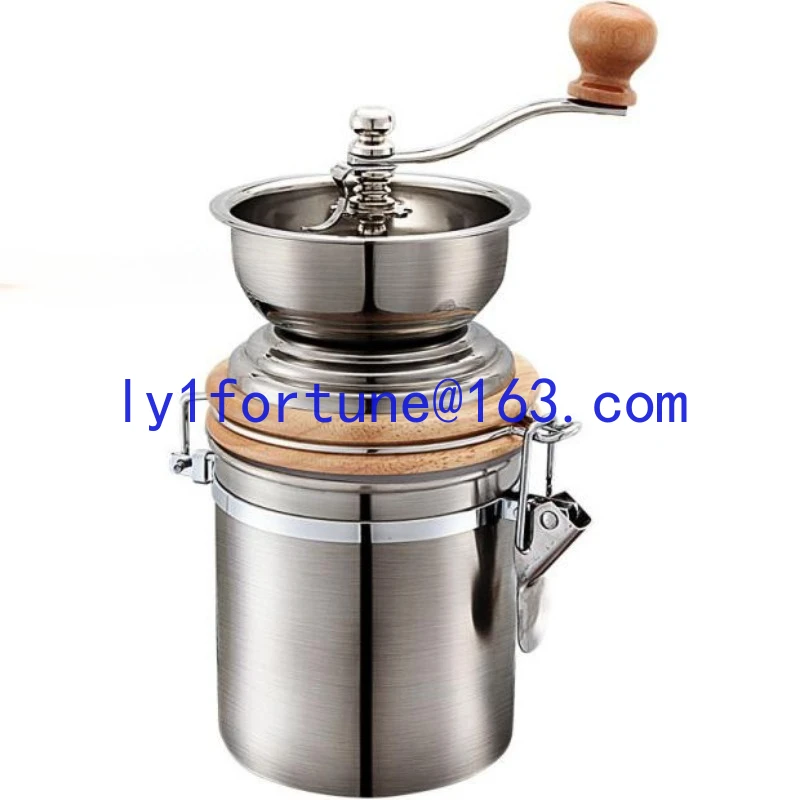 Coffee bean grinder 304 stainless steel household small grinder, portable hand coffee machine solid color stainless steel
Coffee bean grinder 304 stainless steel household small grinder, portable hand coffee machine solid color stainless steel