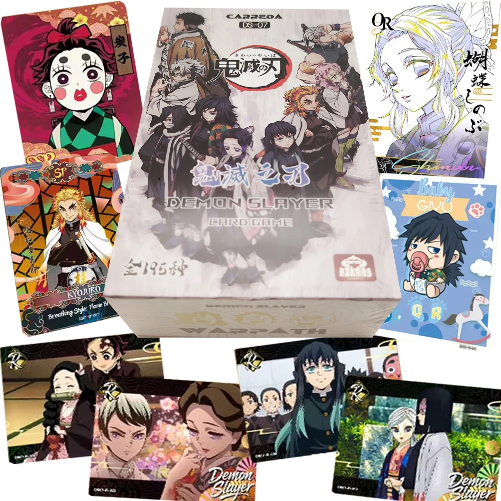 Wholesale Demon Slayer Hobby Cards for Boys Girls SSR QR UR Anime Character Surprise Unique Trendy Collection Card Birthday Gift
Wholesale Demon Slayer Hobby Cards for Boys Girls SSR QR UR Anime Character Surprise Unique Trendy Collection Card Birthday Gift
