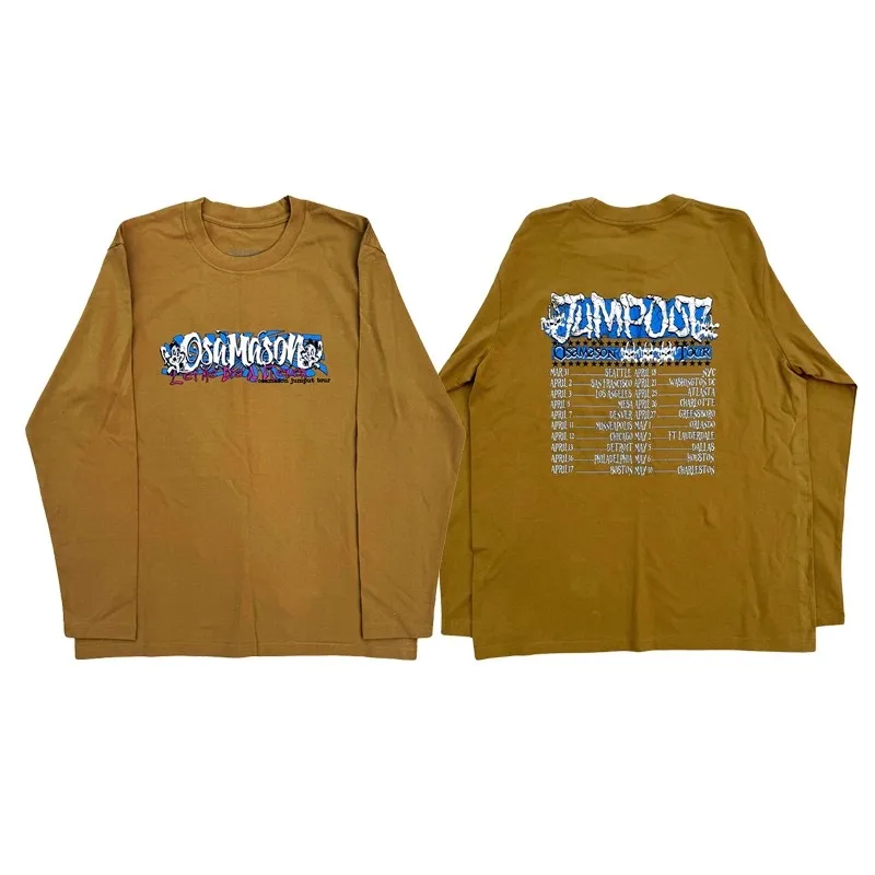 Футболка с длинным рукавом Osamason Jumpout Tour 2025 2025 Футболка с длинным рукавом ограниченной серии TX1509
Футболка с длинным рукавом Osamason Jumpout Tour 2025 2025 Футболка с длинным рукавом ограниченной серии TX1509