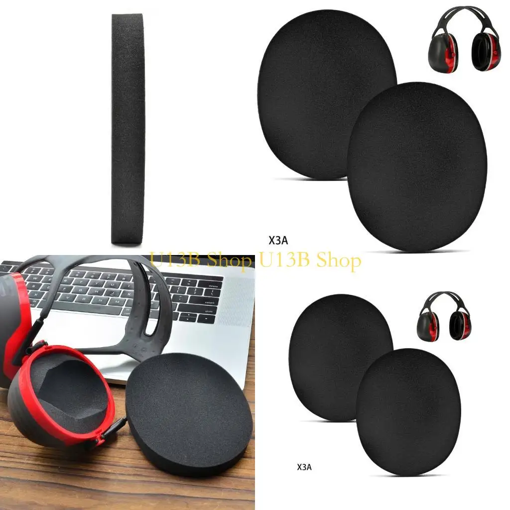 U13B Soft and Flexible Earphone Ear Pad Covers for X4A Headsets, Superior Noise Isolation Earcups Professional Pad
U13B Soft and Flexible Earphone Ear Pad Covers for X4A Headsets, Superior Noise Isolation Earcups Professional Pad