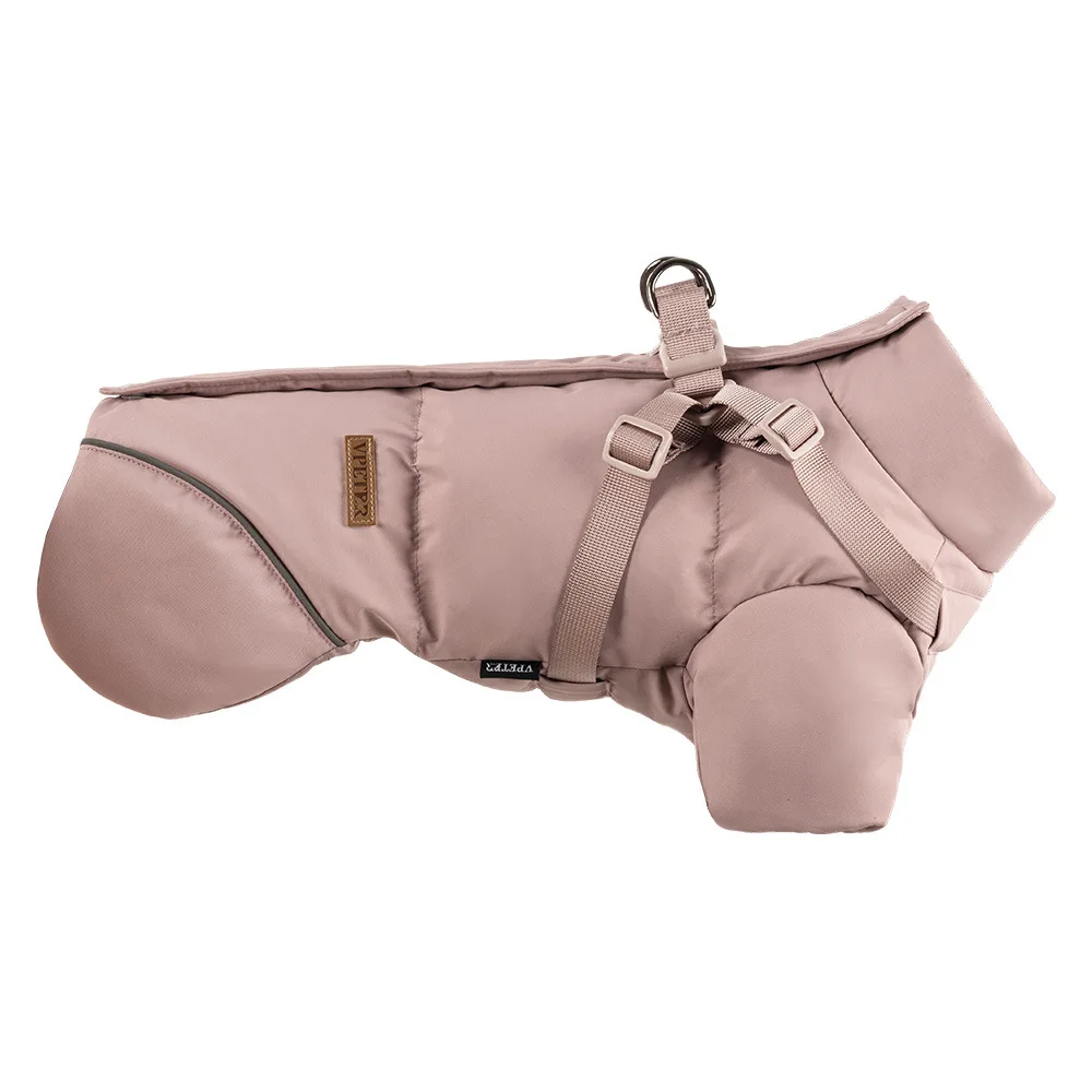 Dog Winter Jacket with Built-in Harness, Waterproof Windproof Puffer Coat for Small Dogs, Reflective Warm Outdoor Snowsuit
Dog Winter Jacket with Built-in Harness, Waterproof Windproof Puffer Coat for Small Dogs, Reflective Warm Outdoor Snowsuit