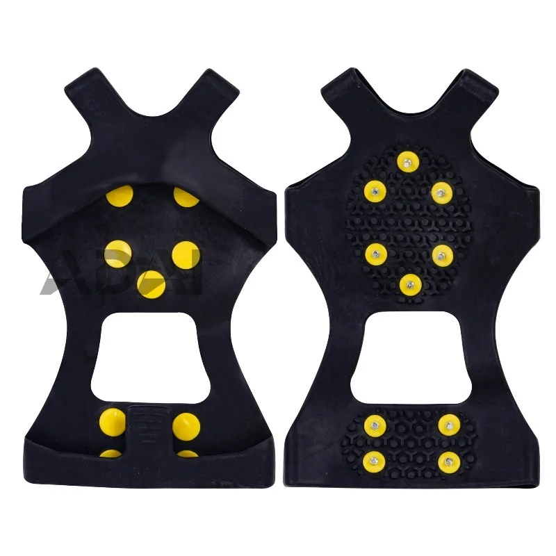 Противоскользящие накладки на обувь для льда и снега, 10 зубцов, для активного отдыха, походов, кемпинга, защита от падений
Противоскользящие накладки на обувь для льда и снега, 10 зубцов, для активного отдыха, походов, кемпинга, защита от падений