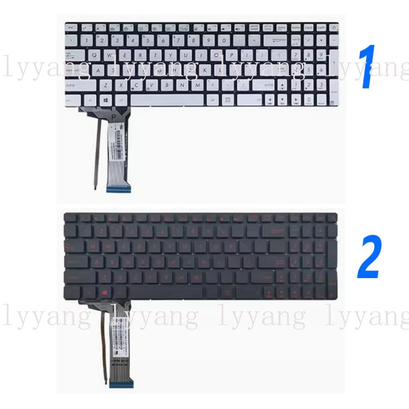 f For ASUS N551J G551V N551JK N551Q N551JM G58V FX-PRO FX-PLUS Laptop Keyboard
f For ASUS N551J G551V N551JK N551Q N551JM G58V FX-PRO FX-PLUS Laptop Keyboard