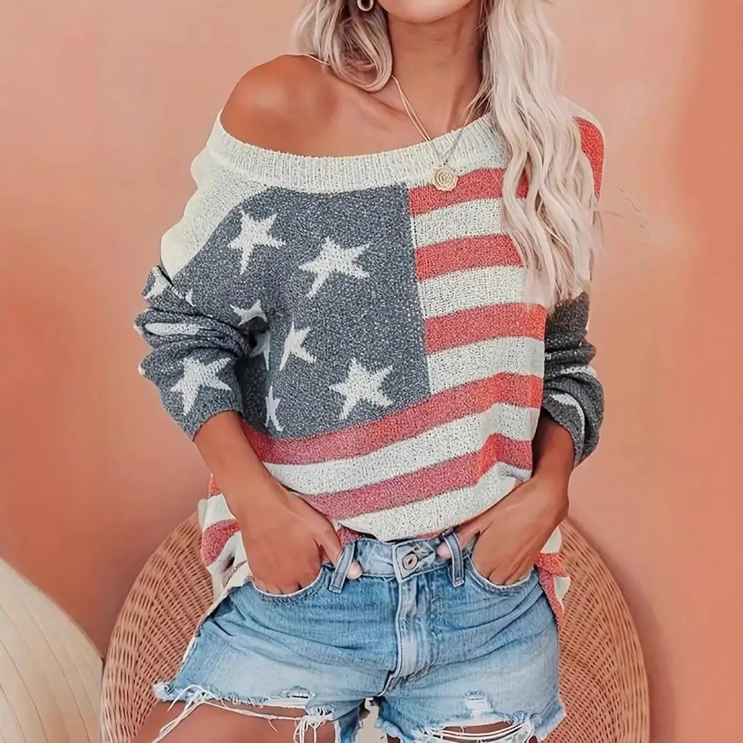 Women's Knitted Long Sleeve Sweater Casual Style Comfortable Fit Overhead Top Fashionable Trendy Knitwear for Ladies
Women's Knitted Long Sleeve Sweater Casual Style Comfortable Fit Overhead Top Fashionable Trendy Knitwear for Ladies