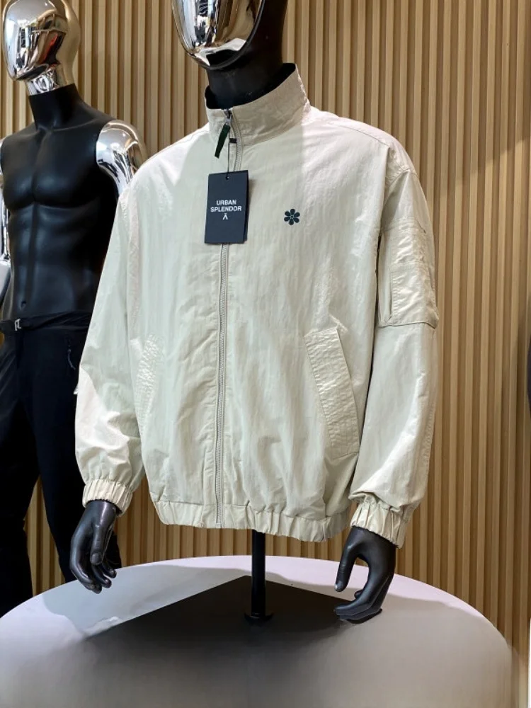 Outdoor Harington Jacket Couple Style Stand Collar Sporty Casual Comfortable Outerwear Men's Standard Fit Long Sleeve Zipper
Outdoor Harington Jacket Couple Style Stand Collar Sporty Casual Comfortable Outerwear Men's Standard Fit Long Sleeve Zipper