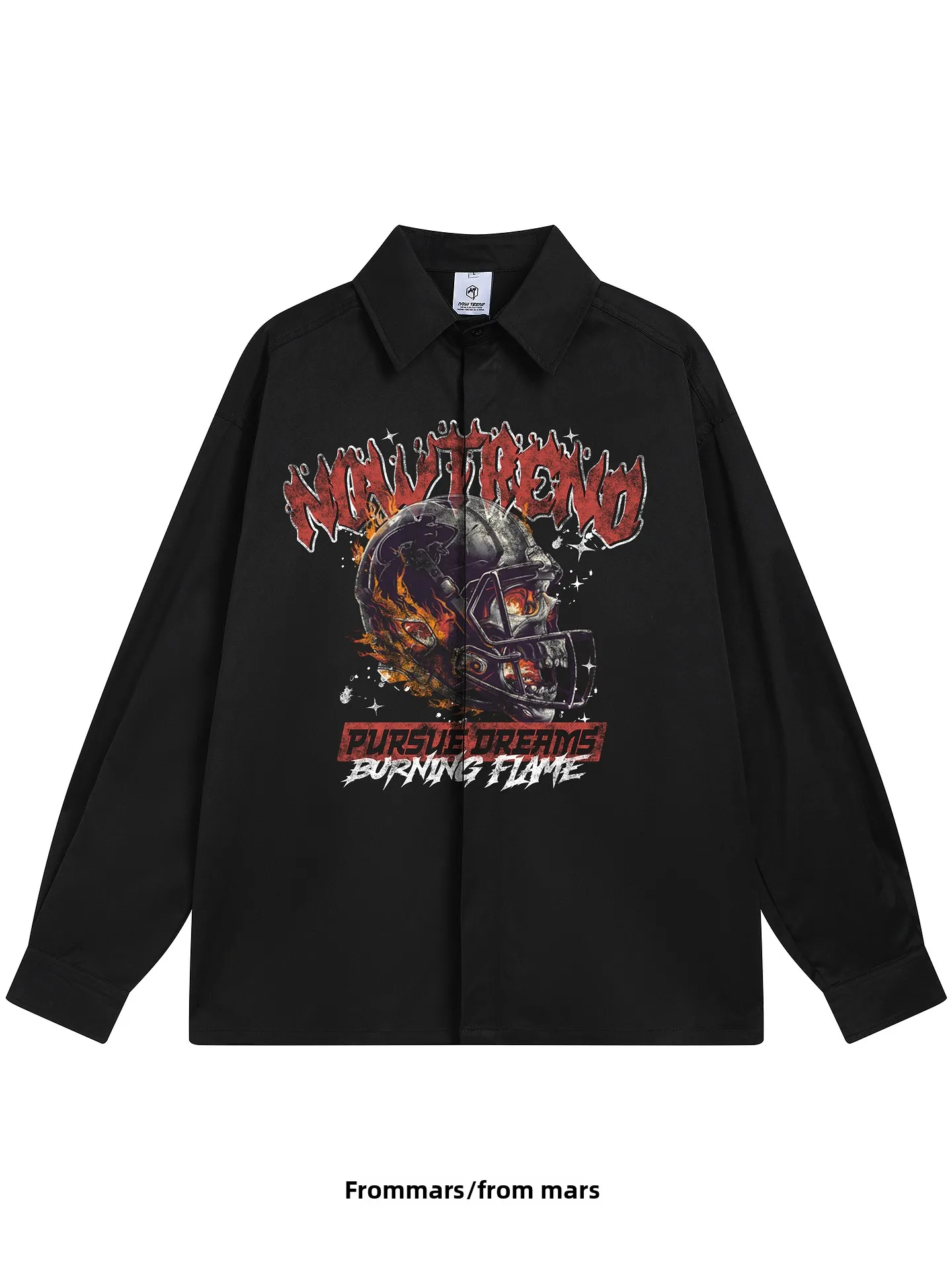Loose Long Sve Letter Print irt ex Breathable Comfortable Polyester Casual Faion from Good Weather Brand
Loose Long Sve Letter Print irt ex Breathable Comfortable Polyester Casual Faion from Good Weather Brand