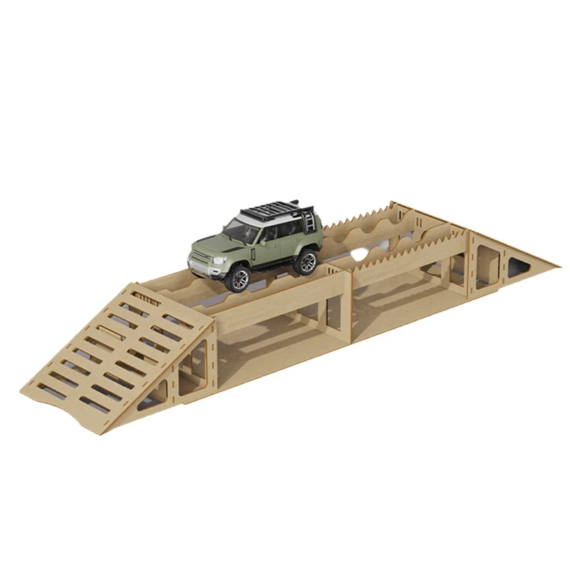 HW-elWooden Simulation Off-Road Obstacles for 1/16 1/18 1/24 RC Crawler Model Car Adult Children'S Toys Assembly Prop
HW-elWooden Simulation Off-Road Obstacles for 1/16 1/18 1/24 RC Crawler Model Car Adult Children'S Toys Assembly Prop