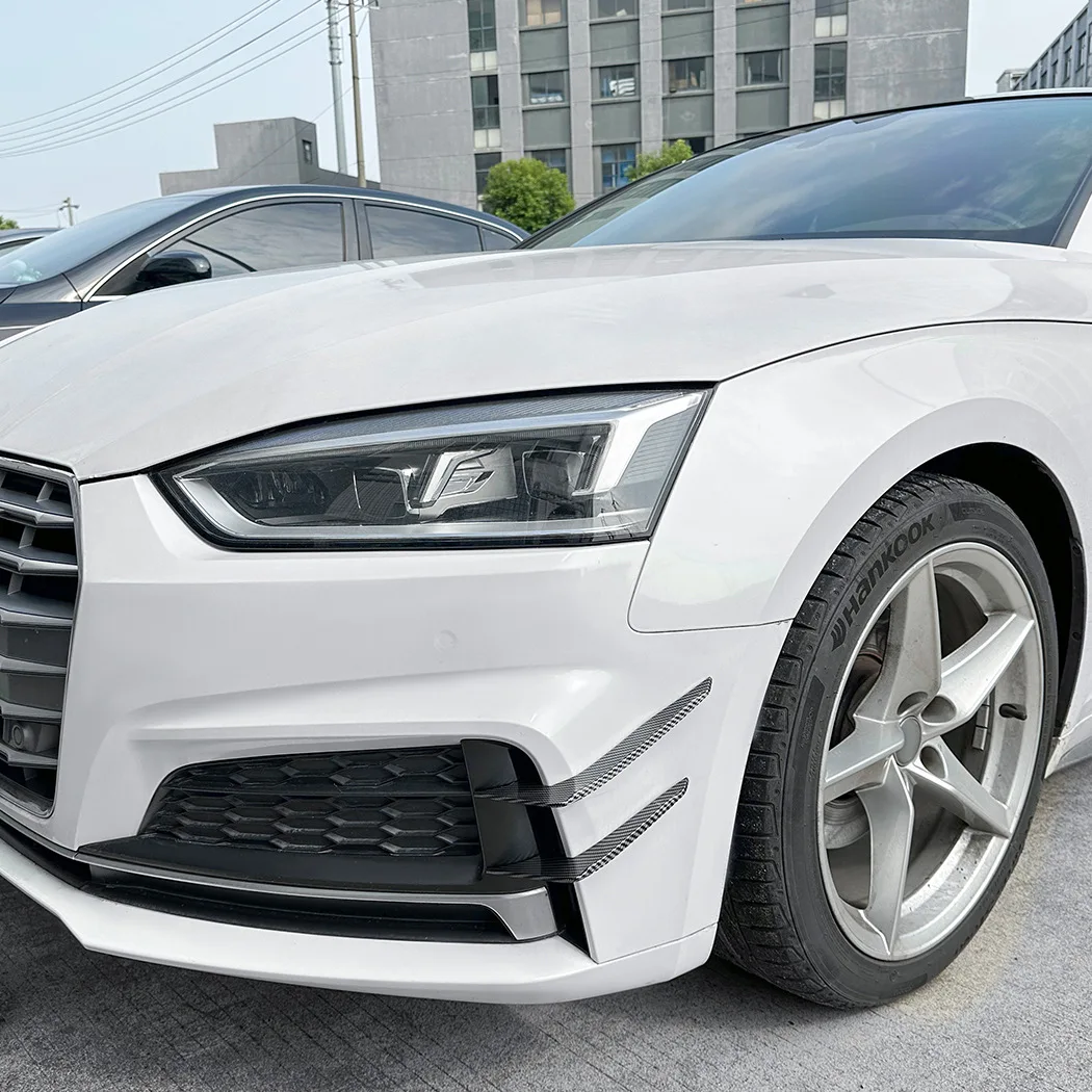 Front Bumper Air Vent Cover Trim For Audi A5 S5 F5 Sline 2017-2020 Glossy black/Carbon Fiber look Intake Frame Spoiler Splitter
Front Bumper Air Vent Cover Trim For Audi A5 S5 F5 Sline 2017-2020 Glossy black/Carbon Fiber look Intake Frame Spoiler Splitter