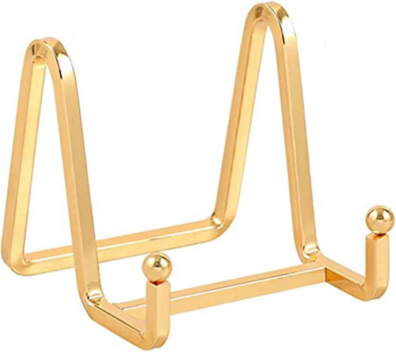 3 Inch Metal Plate Stand - Gold Easel for Display Pictures, Photos, Books, Plates, Plaque - 1 Pack
3 Inch Metal Plate Stand - Gold Easel for Display Pictures, Photos, Books, Plates, Plaque - 1 Pack