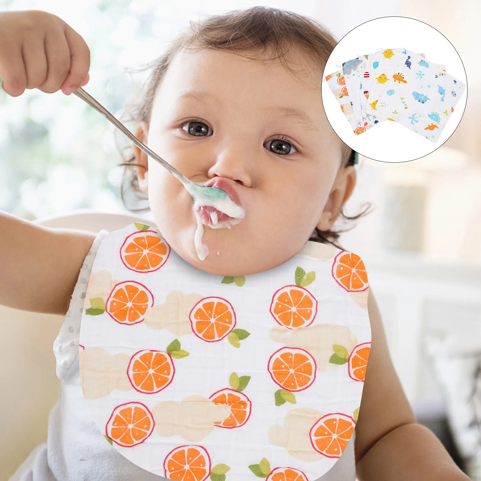 5Pcs Baby Towels H Wiping Towel Durable Cotton Yarn Reusable Burp Cloths Kids H Towels Water Absorbent Six Layer
5Pcs Baby Towels H Wiping Towel Durable Cotton Yarn Reusable Burp Cloths Kids H Towels Water Absorbent Six Layer
