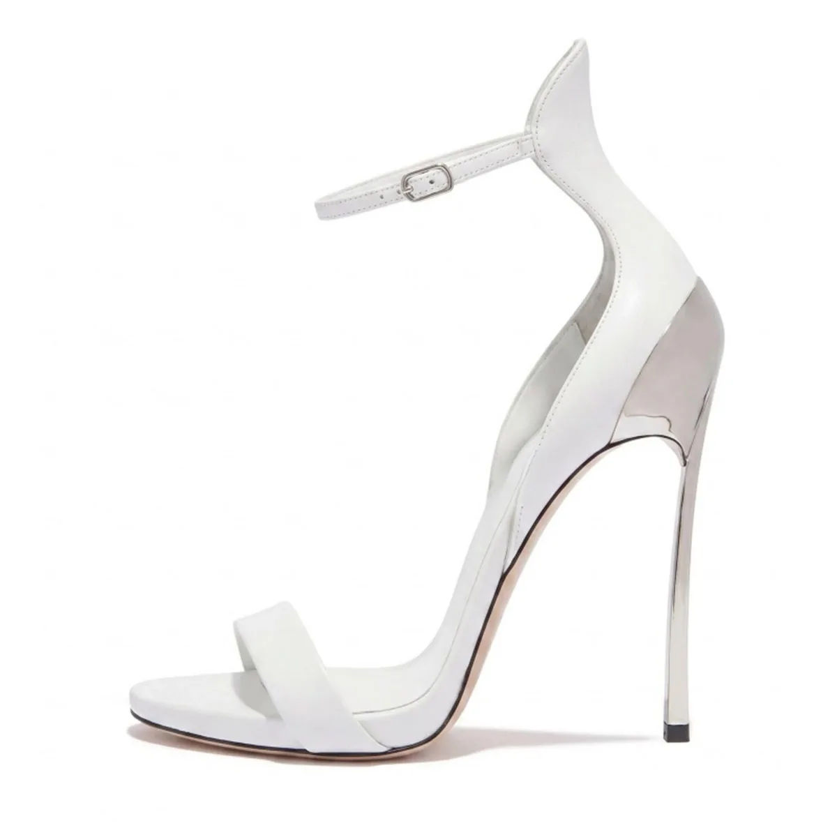 Arden Furtado Summer Metal heel platform Banquet Shoes Round toe Super high heel One word buckle sandals Extra large size
Arden Furtado Summer Metal heel platform Banquet Shoes Round toe Super high heel One word buckle sandals Extra large size