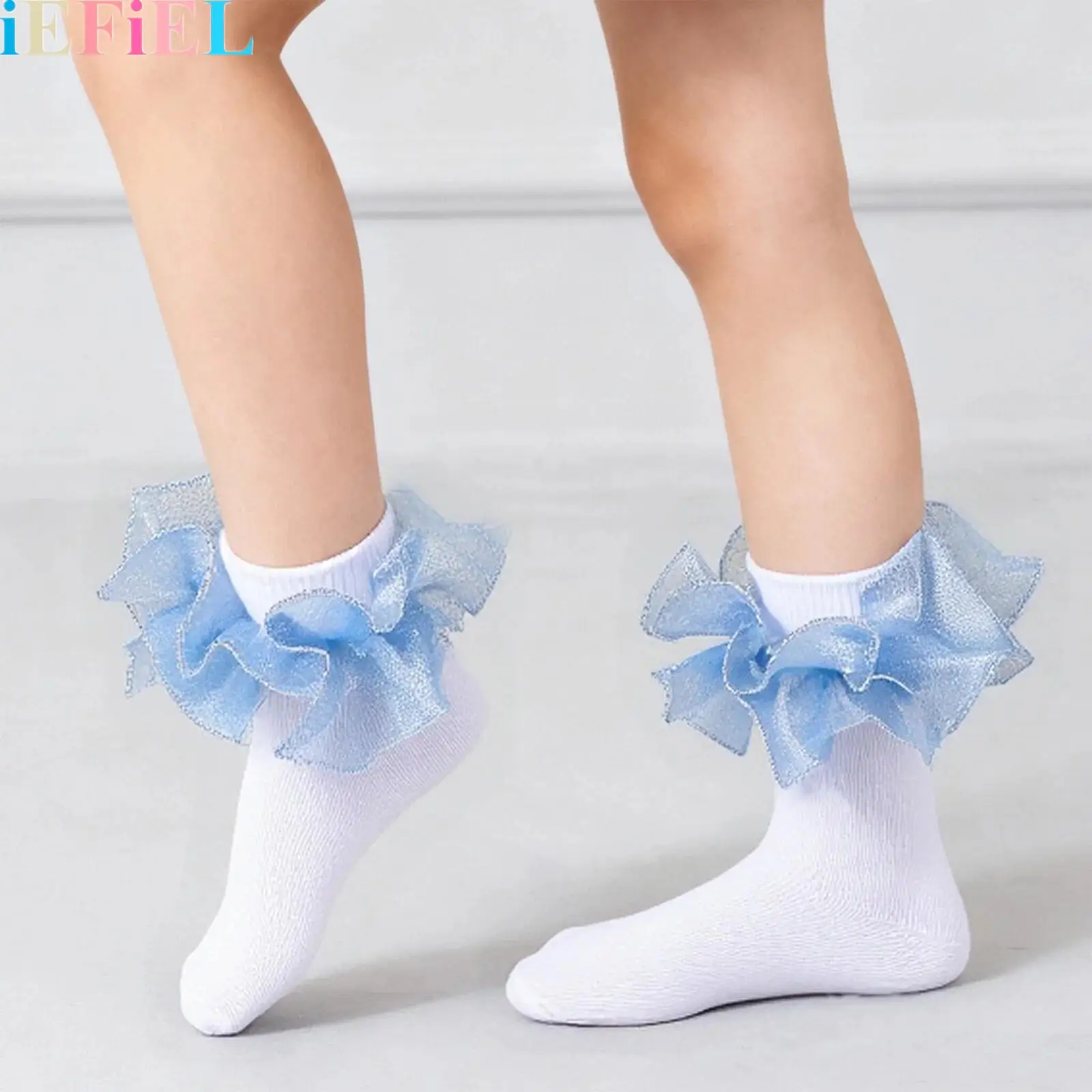 1 Pair Ruffle Trim Cotton Baby Socks Toddler Girls Socks Frilly Dress Socks Breathable Soft Fancy Sock for Little Girls
1 Pair Ruffle Trim Cotton Baby Socks Toddler Girls Socks Frilly Dress Socks Breathable Soft Fancy Sock for Little Girls