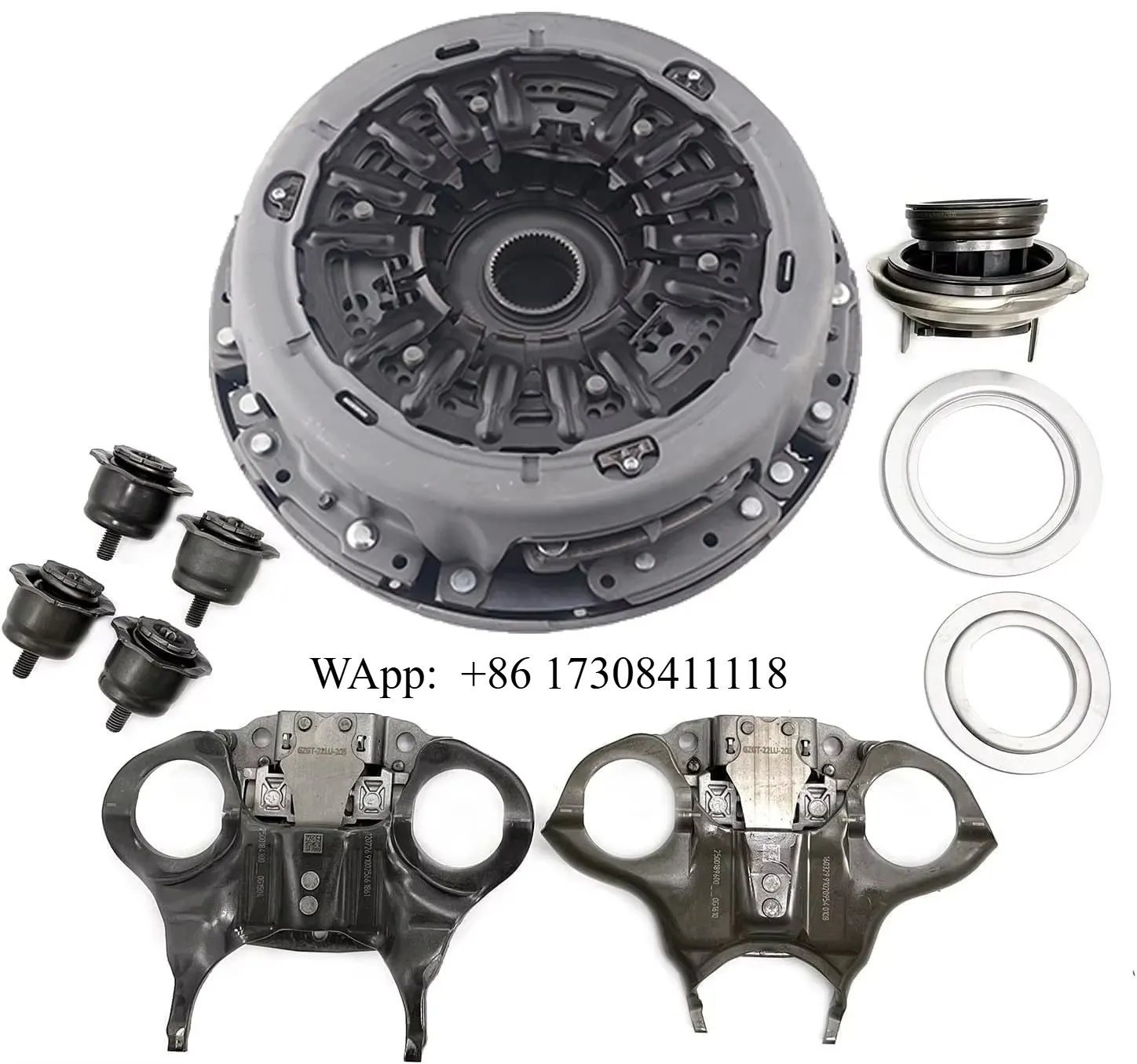 For LUK 602000800 Transmission Dual Clutch Kit 6DCT250 DPS6 Gearbox Clutch Kit
For LUK 602000800 Transmission Dual Clutch Kit 6DCT250 DPS6 Gearbox Clutch Kit