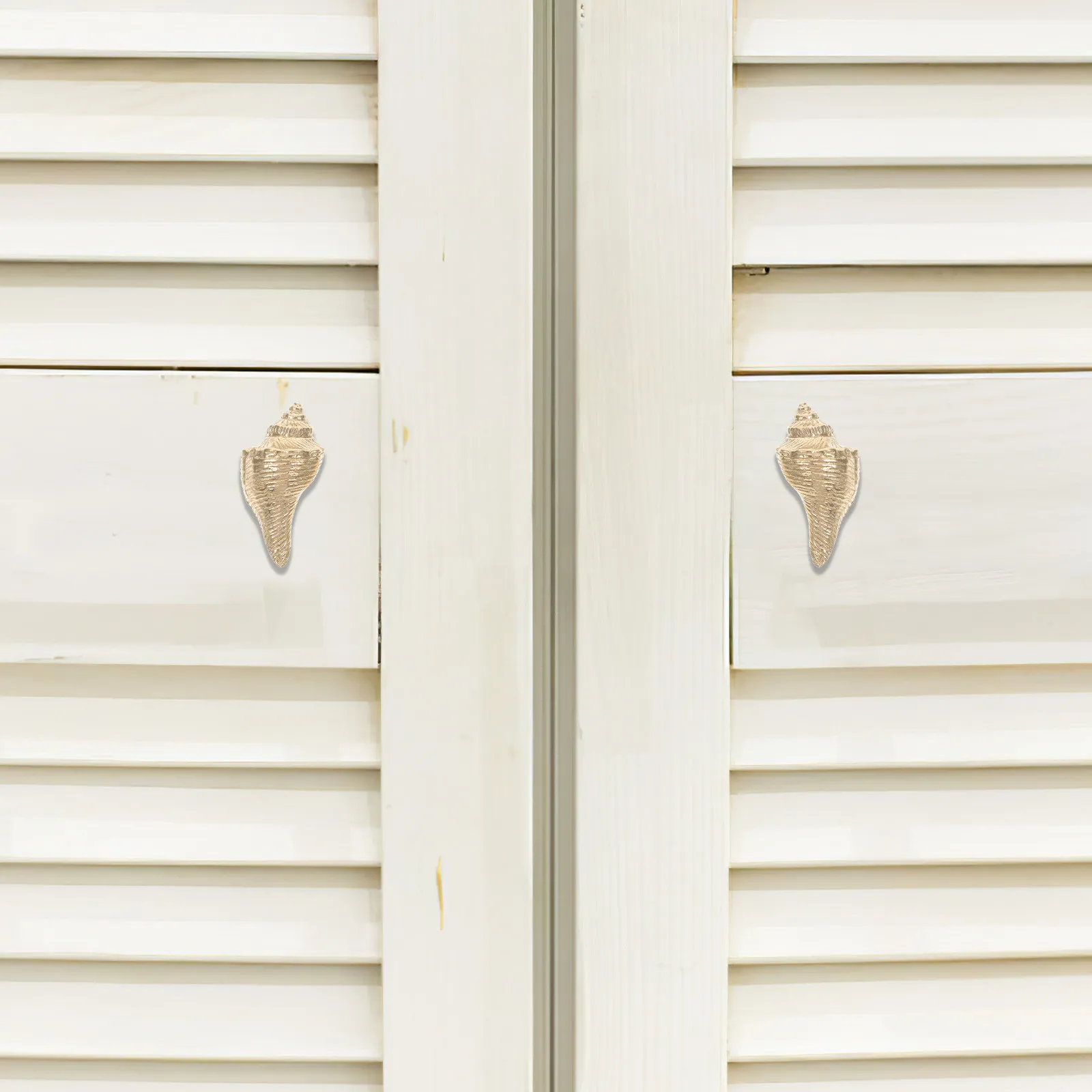 2Pcs Shell Door Handles Vintage Ocean Cabinet Hardware Coastal Drawer Pulls Decorative Knobs for Dressers
2Pcs Shell Door Handles Vintage Ocean Cabinet Hardware Coastal Drawer Pulls Decorative Knobs for Dressers