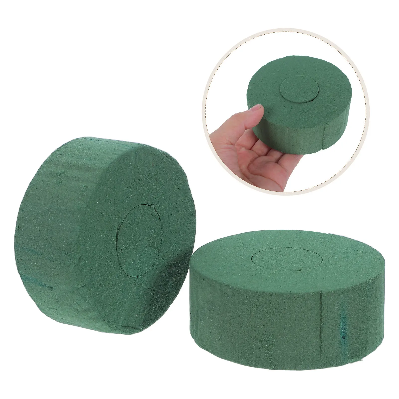 4Pcs Round Floral Foam for Wine Bottle Water Absorbing Flower Foam Ring Green Floral Arrangement Supplies 3.7 Inch
4Pcs Round Floral Foam for Wine Bottle Water Absorbing Flower Foam Ring Green Floral Arrangement Supplies 3.7 Inch