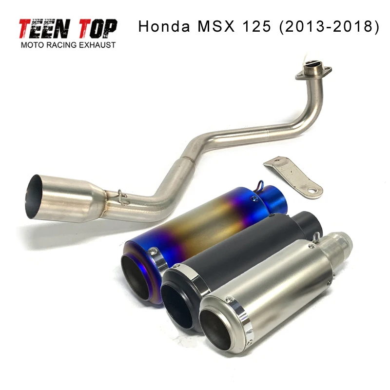 Слип на выхлопной трубе для Honda MSX125 MSX 125 2013-2018 полная выхлопная система мотоцикла изменить SC глушитель MSX125 выхлопная Соединительная труба
Слип на выхлопной трубе для Honda MSX125 MSX 125 2013-2018 полная выхлопная система мотоцикла изменить SC глушитель MSX125 выхлопная Соединительная труба