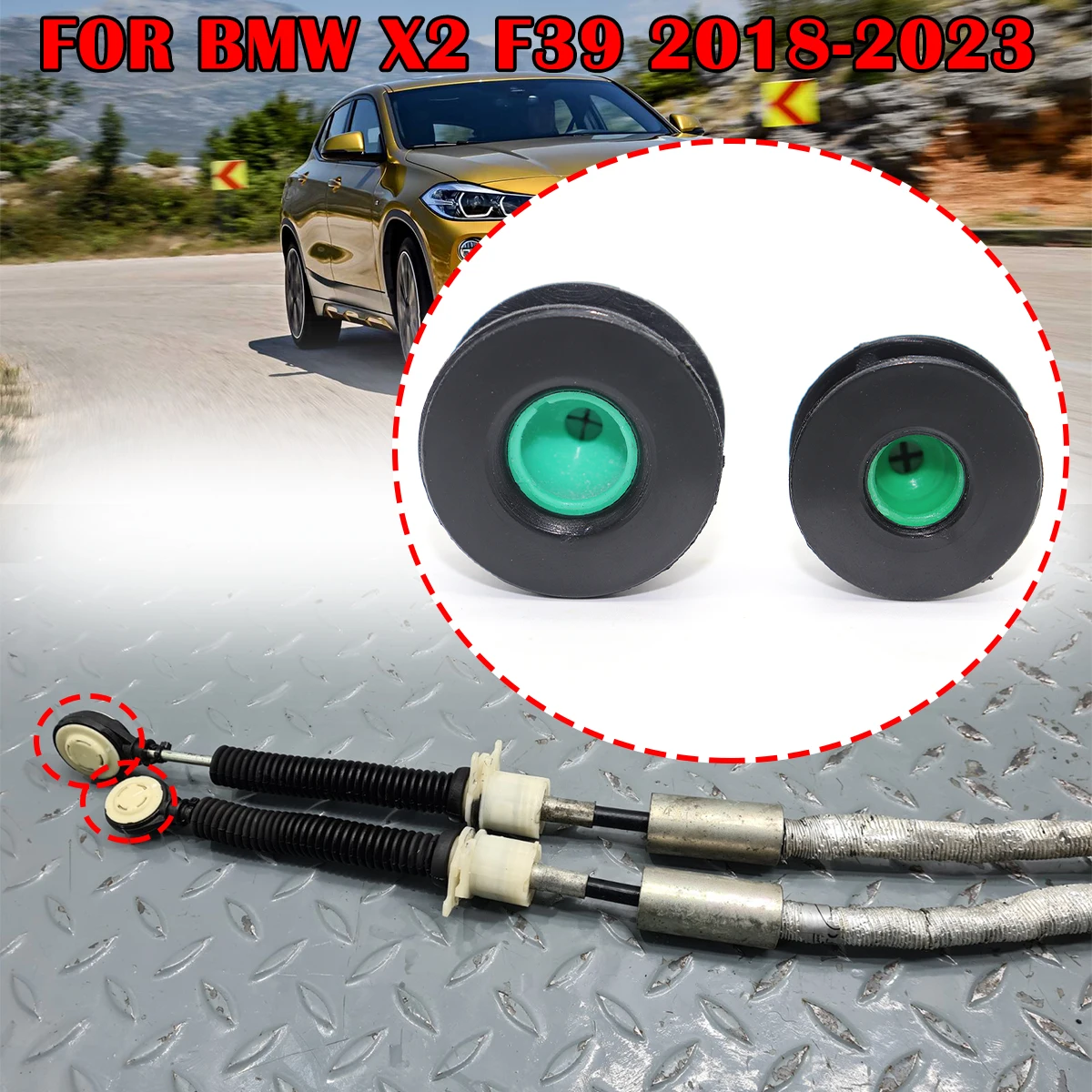 Manual Gearbox Shift Cable Linkage Control Bushing FOR BMW X2 F39 2018 2019 2020-2023 Gear Shifter Lever Selector End Repair Fix
Manual Gearbox Shift Cable Linkage Control Bushing FOR BMW X2 F39 2018 2019 2020-2023 Gear Shifter Lever Selector End Repair Fix