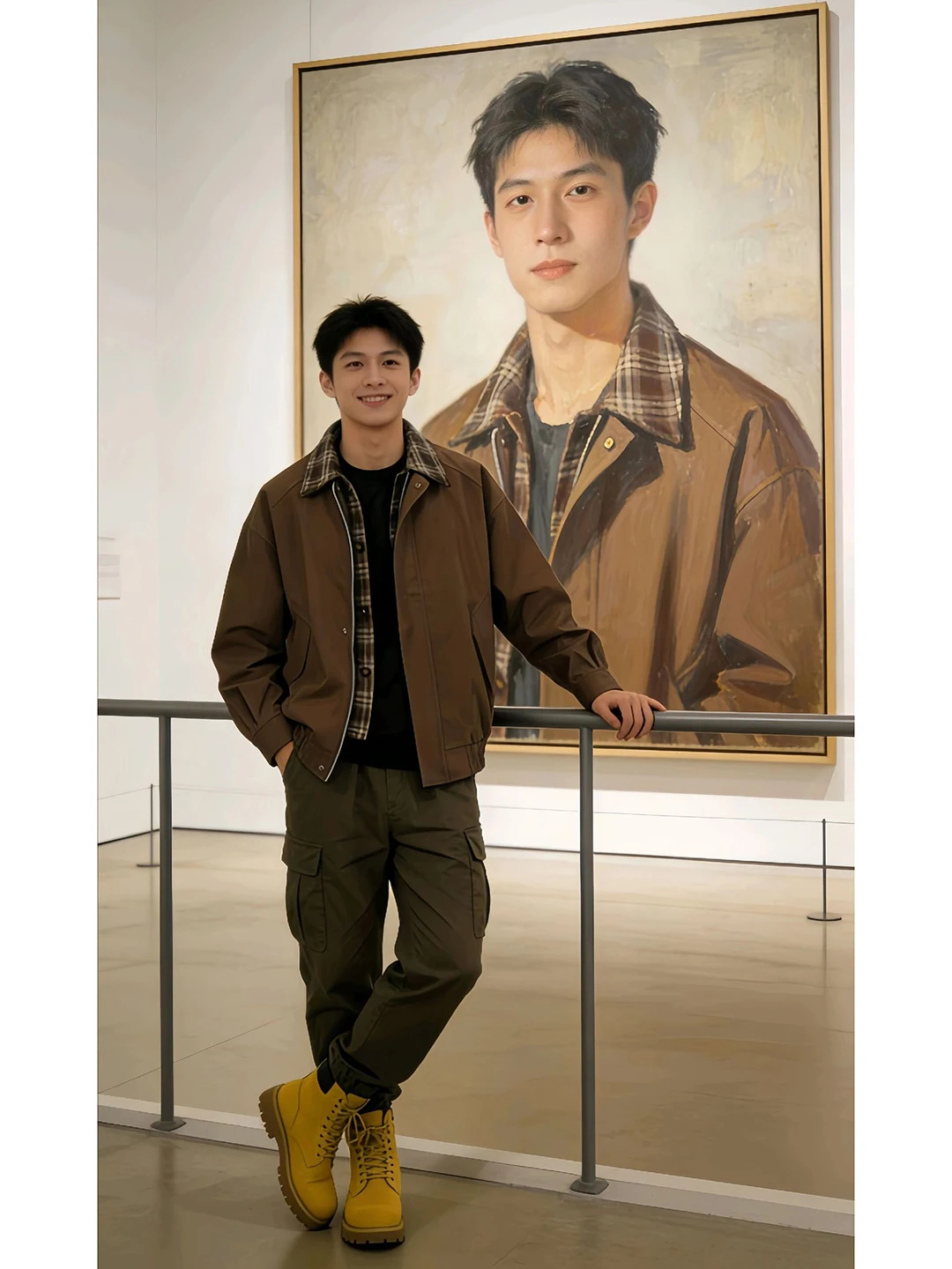 Brown ort Men's Pilot Jaet Spring Autumn American Sle Baseball Workwear Outerwear Youth Trend Loose Fit Zipper Closure
Brown ort Men's Pilot Jaet Spring Autumn American Sle Baseball Workwear Outerwear Youth Trend Loose Fit Zipper Closure