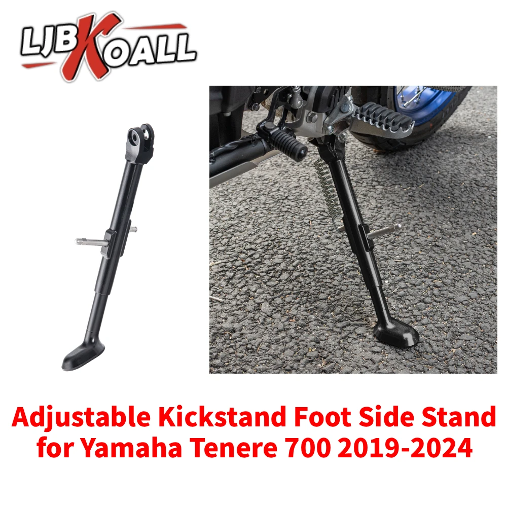 Adjustable Kickstand Foot Side Stand for Yamaha Tenere 700 2019-2024 Parking Stand Extension Kit TENERE-700 Assistant Tool
Adjustable Kickstand Foot Side Stand for Yamaha Tenere 700 2019-2024 Parking Stand Extension Kit TENERE-700 Assistant Tool