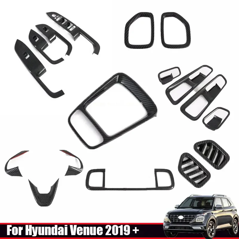 For Hyundai Venue 2019 2020 2021 2022 Window Glass Lift Button Switch Cover inner door handle bowl cover gear shift panle cover
For Hyundai Venue 2019 2020 2021 2022 Window Glass Lift Button Switch Cover inner door handle bowl cover gear shift panle cover