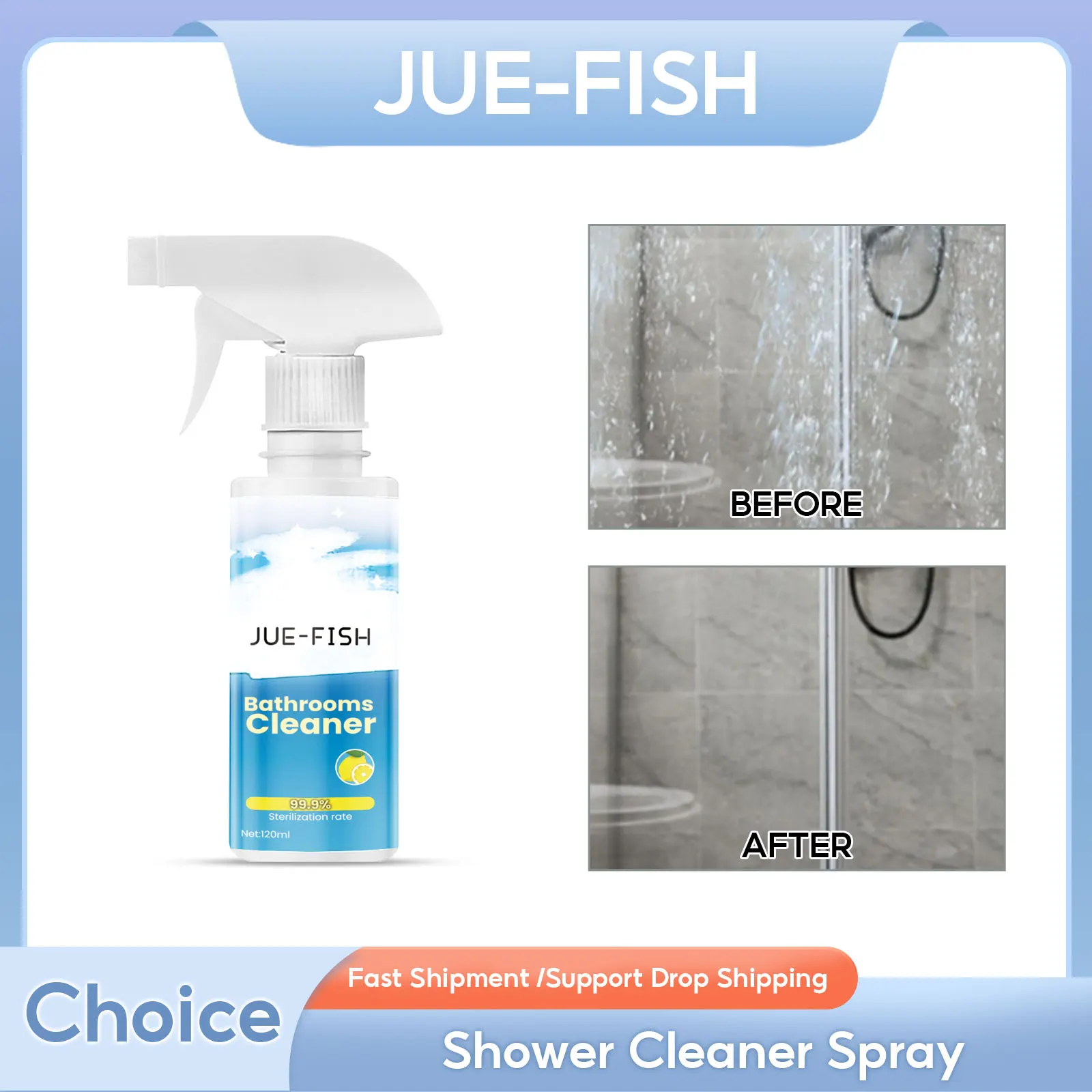 Shower Cleaner Spray Bathroom Glass Basin Descaling Bathtub Stains Remover Toliet Porcelain Cleaning Bathroom Foaming Cleaner
Shower Cleaner Spray Bathroom Glass Basin Descaling Bathtub Stains Remover Toliet Porcelain Cleaning Bathroom Foaming Cleaner