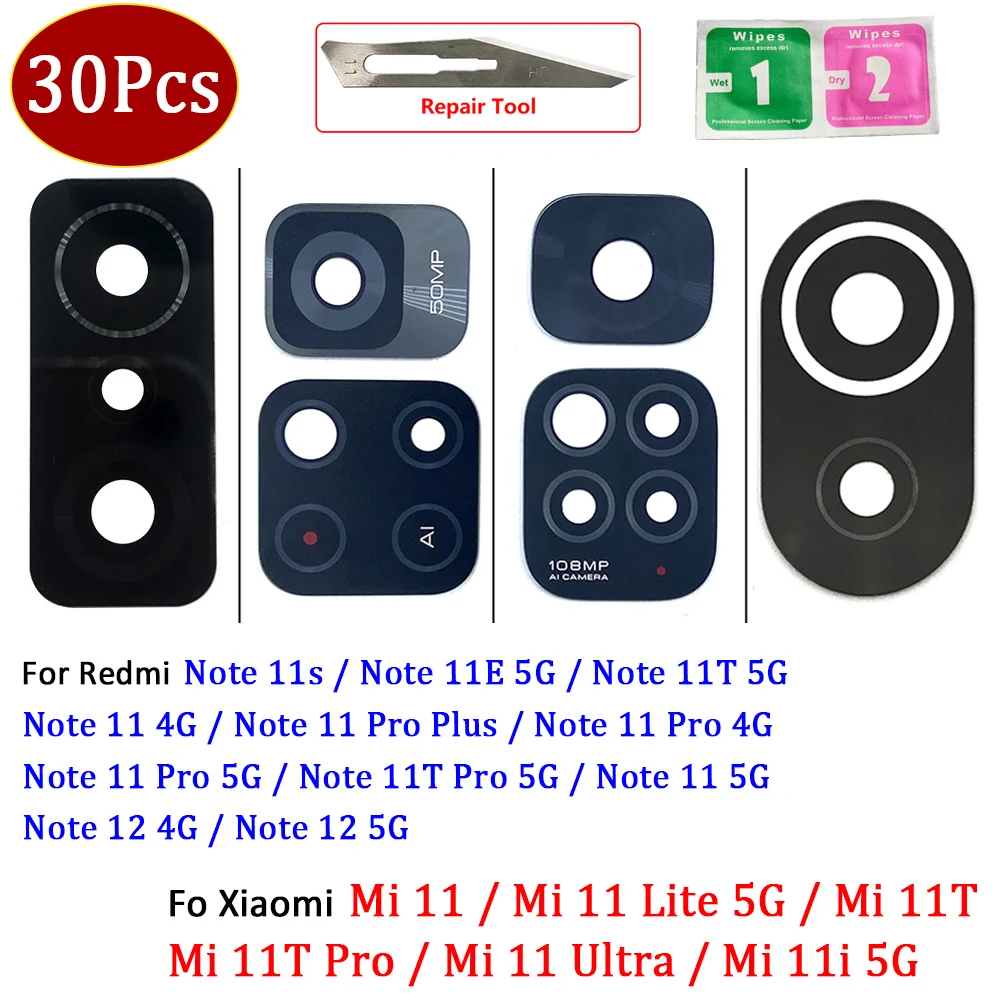 30 шт., новинка для Xiaomi Mi 11 Lite 5G 11T Pro Ultra Redmi Note 11E 11S 11T 5G, стеклянная линза для камеры, задняя крышка с клеем
30 шт., новинка для Xiaomi Mi 11 Lite 5G 11T Pro Ultra Redmi Note 11E 11S 11T 5G, стеклянная линза для камеры, задняя крышка с клеем