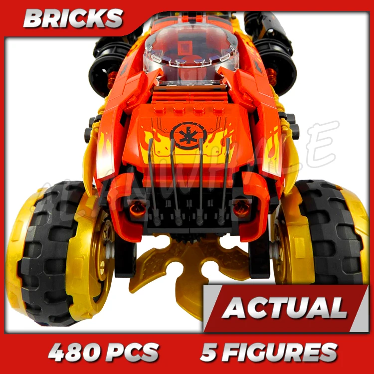 480pcs Shinobi 4X4 Vehicle Flame Exhaust Roadoff Scroll of Forbidden Spinjitzu 11330 Building Kits toys Compatible With Bricks
480pcs Shinobi 4X4 Vehicle Flame Exhaust Roadoff Scroll of Forbidden Spinjitzu 11330 Building Kits toys Compatible With Bricks
