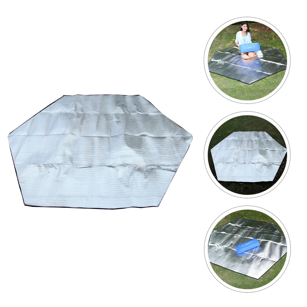 1Pcs Anti-Damp Mat Heavy Duty Aluminum Film Camping Mat Portable for Outdoor Picnic Beach Tent Floor Ground Pad with Hexagonal
1Pcs Anti-Damp Mat Heavy Duty Aluminum Film Camping Mat Portable for Outdoor Picnic Beach Tent Floor Ground Pad with Hexagonal