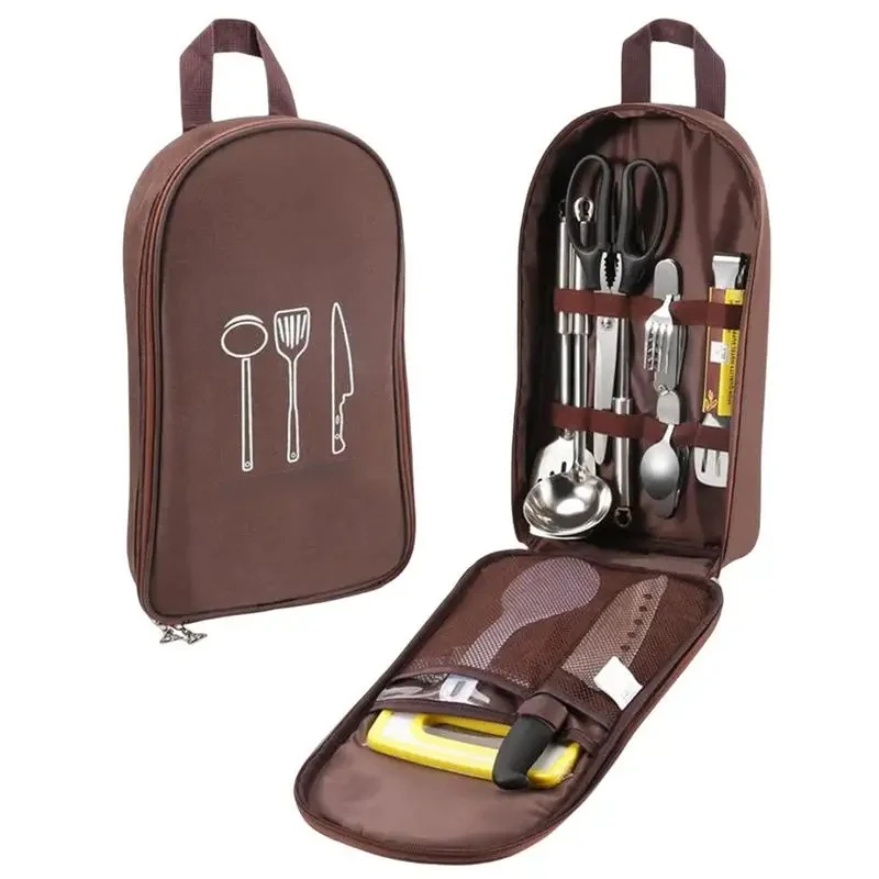 Outdoor Camping Cookware Storage Bag Cooking Utensil Organizer Kitchen Ware Container Bag Portable Picnic BBQ Tableware Pouch
Outdoor Camping Cookware Storage Bag Cooking Utensil Organizer Kitchen Ware Container Bag Portable Picnic BBQ Tableware Pouch