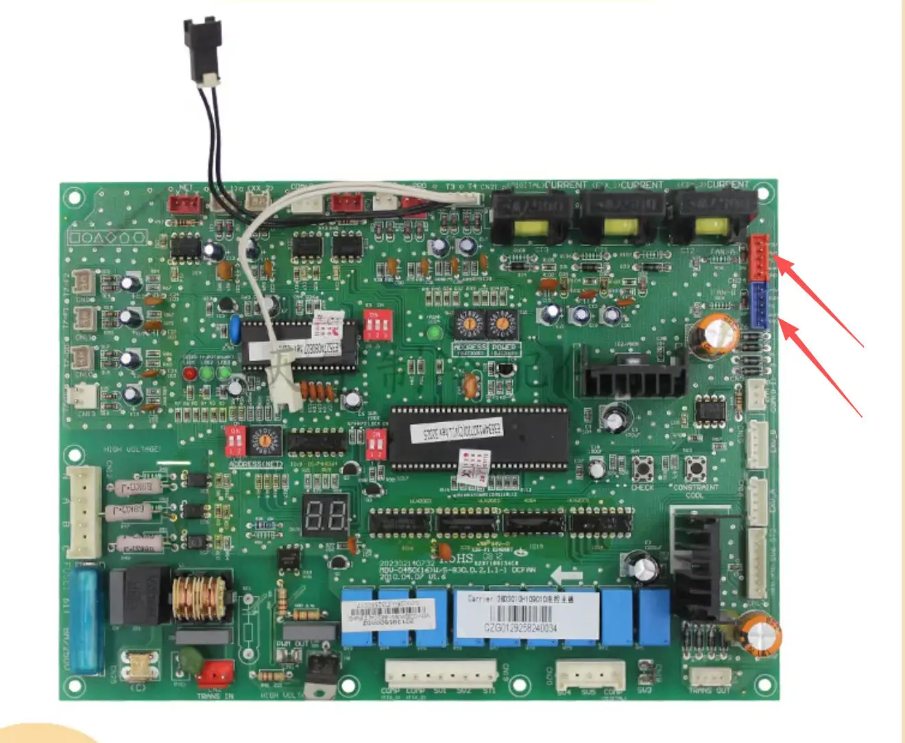 New Carrier circuit board MDV-D280W/SN1-840(CA) 380S010H109010 201395500502 MDV-D450(16)W-S-830 201395500502 20232440732
New Carrier circuit board MDV-D280W/SN1-840(CA) 380S010H109010 201395500502 MDV-D450(16)W-S-830 201395500502 20232440732