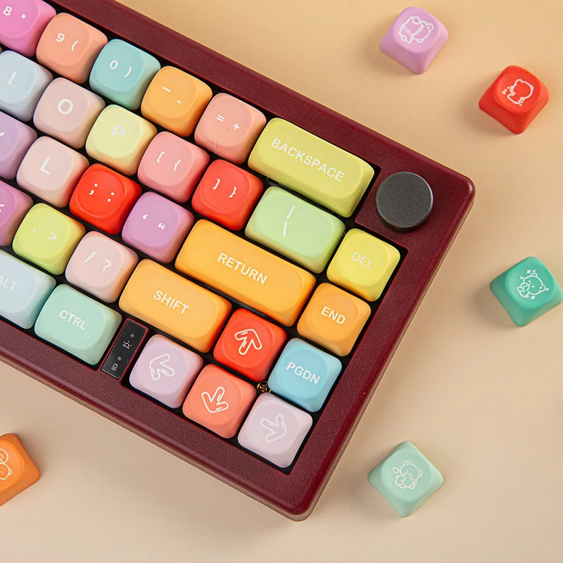 Gummy Bear Full Set of Sublimation MOA Highly Mechanical Keyboard Round Cap PBT Universal Mechanical Keycap Keys
Gummy Bear Full Set of Sublimation MOA Highly Mechanical Keyboard Round Cap PBT Universal Mechanical Keycap Keys