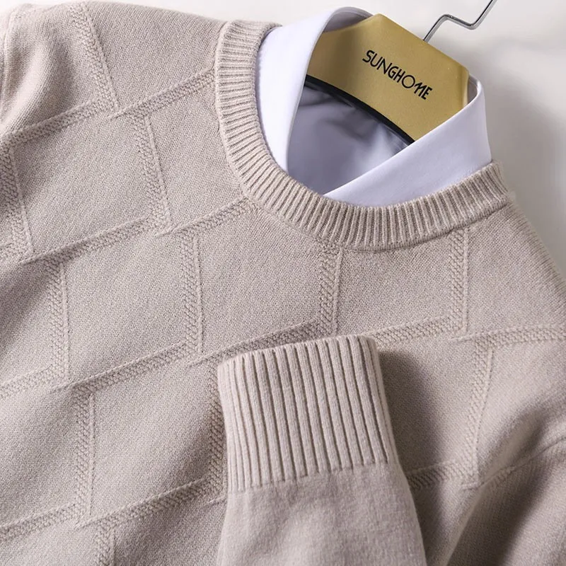 100% Soft Cashmere Sweater Men's Clothing Soft Warm Jersey Jumper Robe Hombre Pull Homme Hiver Pullover O-Neck Knitted Wool
100% Soft Cashmere Sweater Men's Clothing Soft Warm Jersey Jumper Robe Hombre Pull Homme Hiver Pullover O-Neck Knitted Wool