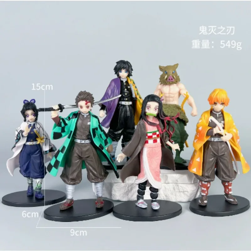 Set Demon Slayer Figure Kamado Tanjirou Nezuko Agatsuma Zenitsu Hashibira Inosuke Giyuu Shinobu PVC Action Figure Model Toys
Set Demon Slayer Figure Kamado Tanjirou Nezuko Agatsuma Zenitsu Hashibira Inosuke Giyuu Shinobu PVC Action Figure Model Toys