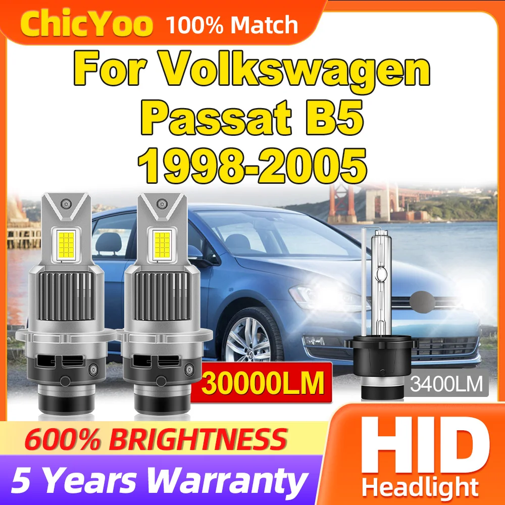 300W HID Xenon Headlight Bulbs 30000LM LED Car Lights 12V 6000K Xenon Lamps For Volkswagen Passat B5 1998-2002 2003 2004 2005
300W HID Xenon Headlight Bulbs 30000LM LED Car Lights 12V 6000K Xenon Lamps For Volkswagen Passat B5 1998-2002 2003 2004 2005