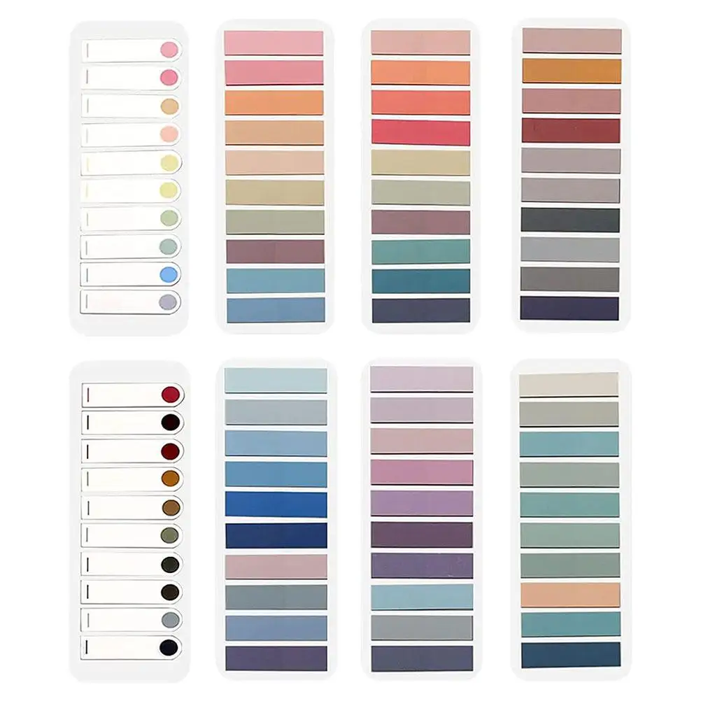 8 Books Notebook Self Adhesive Student Marks Pet Highlight Strips Reading Supplies Page Marker Portable
8 Books Notebook Self Adhesive Student Marks Pet Highlight Strips Reading Supplies Page Marker Portable