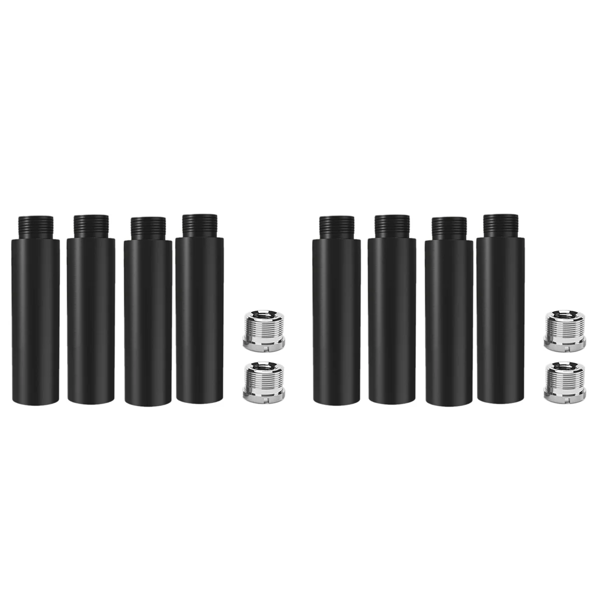 AT42 8Pcs Mic Stand Extension Tube, 5/8Inch Female to 5/8Inch Male Microphone Extension Rod for Desk Stands & Arm Stand
AT42 8Pcs Mic Stand Extension Tube, 5/8Inch Female to 5/8Inch Male Microphone Extension Rod for Desk Stands & Arm Stand